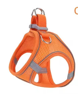 Arnés y Correa Reflectantes, Transpirables y Ecológicos de Nailon para Mascotas, Chaleco de Malla Suave Antideslizante para Perros y Gatos - Product Image 5