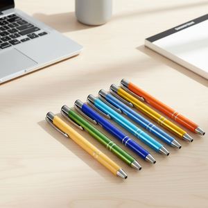 Stylo publicitaire en métal personnalisable avec logo, stylo bille, stylo gel, stylet et rollerball pour la publicité en gros - Product Image 4