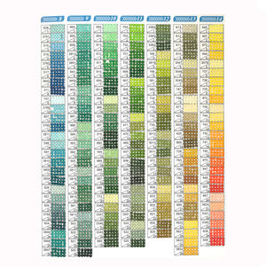 DMC447钻石绘画颜色高品质亚克力钻石圆形和方形 - Product Image 1