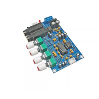 Carte d'amplification de microphone K pour le chant, carte frontale d'amplificateur HD 20W, câble audio, carte de réverbération karaoké PT2399, module électronique