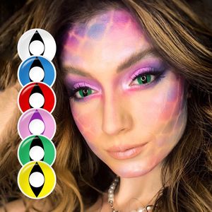 <span class=keywords><strong>คอนแทคเลนส์</strong></span>ฟรีไซส์ Pseyeche รุ่น Black Out สำหรับฮาโลวีน <span class=keywords><strong>ค</strong></span>อสเพลย์แวมไพร์ <span class=keywords><strong>คอนแทคเลนส์</strong></span>ตาแมวสีเหลือง <span class=keywords><strong>คอนแทคเลนส์</strong></span>ลาย Sharingan - Product Image 3