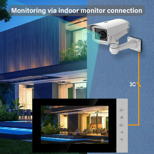 Intercomunicador de calidad superior de nuevo diseño, interfono <span class=keywords><strong>para</strong></span> el hogar, Timbre de Audio/Sistema de interfono de Audio, Panel de llamada de desbloqueo de 4 <span class=keywords><strong>cables</strong></span>, precio - Product Image 2