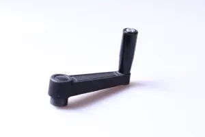 High quality black PA crank handle folding crank handle