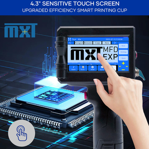 HD cầm tay ngày mã hóa máy in phun máy đánh dấu nhanh khô kim loại mực Hướng dẫn sử dụng hàng loạt máy in điều kiện mới 2 năm bảo hành - Product Image 6