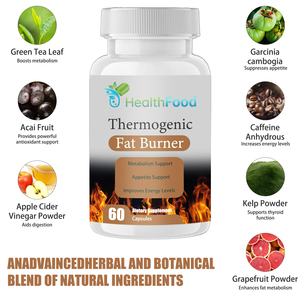 Capsules Thermogéniques Brûle-Graisses à Base de Vinaigre de Cidre de Pomme, Directement de l'Usine, Favorisent les Objectifs de Santé et de Conditionnement Physique - Product Image 3