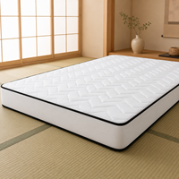 Vakuumkomprimierte Einzel-Memory-Foam-Dreifach-Faltmatratze, erschwingliche faltbare Matratze für Gästezimmer und Reisen, einfache Aufbewahrung
