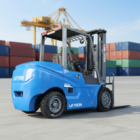 Chariot élévateur à contrepoids électrique Liftron CPD30L 3T pour la manutention des stocks et les tâches de chargement