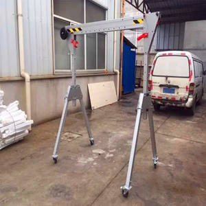 Grue portique à poutre unique avec palan à cd - Product Image 3