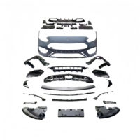 Kit carrosserie complet de haute qualité pour pare-chocs avant et arrière Mercedes Classe C W206, mise à niveau vers AMG C63, ajustement parfait, installation sans dommages