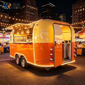 Remolque de Comida Estándar para América del Norte, Cocina Móvil Comercial con Certificación CE, Carrito de Pizza y Café - Product Image 6