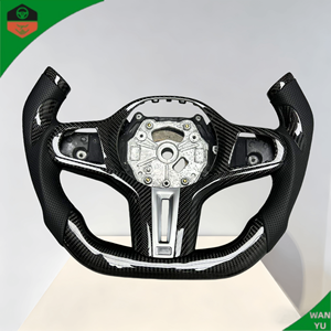 Volante de Fibra de Carbono Personalizado, Diseño Deportivo y de Lujo, Alta Calidad, Compatible con Modelos de la Serie 5 2015-2016 - Product Image 1