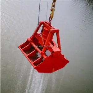 5 Flap Grab Or 10cbm Crane Clamshell Grab Buckets For Sale Wireless Remote Control Grab For Port Usage With Crane Machine
