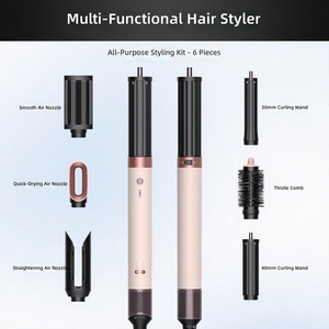 <span class=keywords><strong>Fer</strong></span> à <span class=keywords><strong>boucler</strong></span> 2026 dernière génération 1200W HS09, Styler 6-en-1, Séchage rapide, Lisseur ionique négatif - Product Image 2