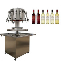 Équipement de pompage à engrenages électrique semi-automatique pour bouteilles en verre et en plastique - Embouteillage de boissons, de vins, de spiritueux et de jus de haute précision