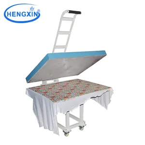 39x47" hand type heat press machine for cotton vinyl polyester fabric carpet mouse pad handbag