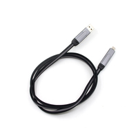 Câble de charge rapide Type-C 6-en-1 en nylon 60W pour accessoires de téléphone, avec emballage en boîte, prêt à être expédié en gros