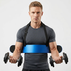 Best Selling Custom Logo Aluminum Gym Exercise Blaster Heavy Duty Bicep Arm Workout Strength Training Fitness Safety Equipment - Product Image 1