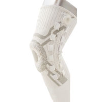 Rodillera de compresión ajustable con cierre magnético suave para protección de la rótula, ideal para voleibol, fútbol y deportes.