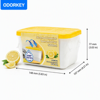 Déshumidificateur d'intérieur 500ml 230g, parfum citron, jetable, écologique, absorbe l'humidité, anti-moisissure, action rapide, pour usine
