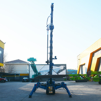 Grue araignée mobile de haute qualité 3, 5, 8, 10 tonnes avec flèche télescopique et levage à 360 degrés avec jib de manutention