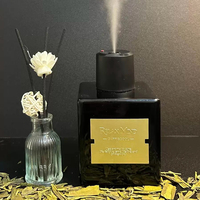 Diffuseur de parfum d'intérieur en verre de 500 ml, diffuseur d'arômes sans flamme, vaporisateur d'huile essentielle, parfum longue durée, parfum d'ambiance, aromathérapie