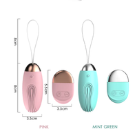 Vibrateur portable télécommandé pour culotte, stimulateur vaginal, œuf vibrant sans fil en silicone, jouets sexuels pour couples adultes pour femmes