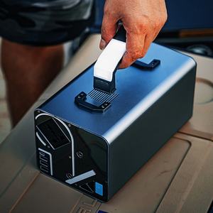 Station d'alimentation portable pour le camping en plein air, 400W 220V, batterie externe mobile pour l'extérieur - Product Image 2