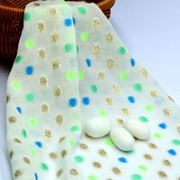 Pince jacquard pour tissu en alliage de soie, clip de soie, impression personnalisée pour femmes, qualité avec lurex métallique, 50 pièces