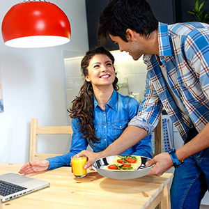 2024 New Food Grade Round Plate <b>Rice</b> Dish Fast Food Serving Tray Restaurant Stainless Steel Dinner Plate Dish - Product Image 4