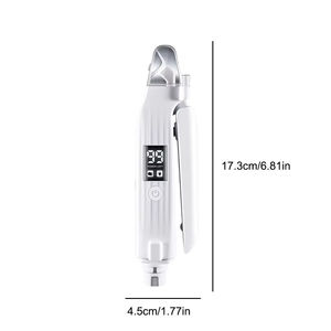 Coupe-ongles portable 2 en 1 pour animaux de compagnie avec lumières LED, en plastique, pour chiens et chats de petite, moyenne et grande taille - Product Image 2