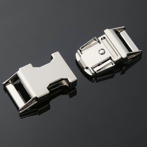 Hebilla de Liberación Lateral de Aleación Plateada, Accesorios Duraderos para Bolsas, Resistentes al Desgaste y con Capacidad de Carga, para Bolsas Q190-20 - Product Image 2