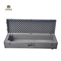 Chine Fournisseur Accessoires De Matériel En Aluminium Dur Stockage Flight Case avec Chariot et Roues
