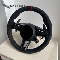 Volant sport en cuir véritable personnalisé pour Porsche Panamera Macan Cayenne 991 918 911 718 Cayman