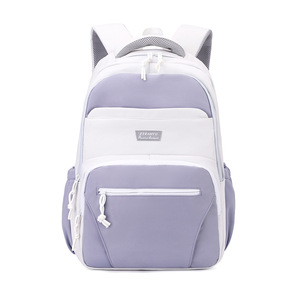 New Large Capacity Student Backpack Unisex Simple <b>Computer</b> <b>Bag</b> Nylon Waterproof Backpack - Product Image 2