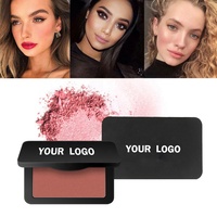 Palette de fard à joues multicolore imperméable KILLFE, palette de fard à joues minéral vegan, fard à joues en poudre, fard à joues en marque privée
