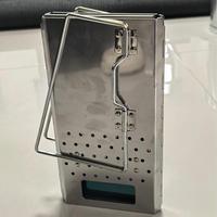 Allume-charbon pliable en acier inoxydable KT avec sac de rangement – Portable, résistant à la chaleur, réglable et facile à utiliser pour cuisine extérieure