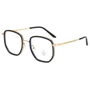 Nuevas gafas de estilo coreano TR90 ultraligeras con montura rectangular, protección contra la luz azul, montura completa, unisex, lentes planas. - Product Image 5