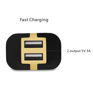 Chargeur mural de bureau TKT <span class=keywords><strong>18W</strong></span> à double port USB PD à charge rapide, prise EU, <span class=keywords><strong>adaptateur</strong></span> universel pour smartphones et tablettes - Product Image 5
