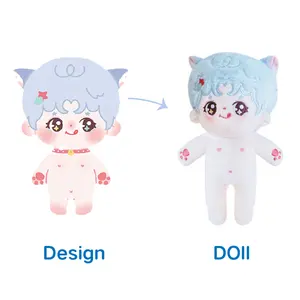 OEM Plushie Customization Custom Made Stuffed Plush Toy 10cm 15cm 20cm Plush Doll