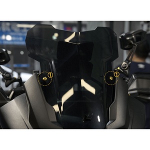 Tornillos de titanio para parabrisas de motocicleta, pernos hexagonales para rueda, fijaciones de óxido negro GR5 DIN, herrajes para modificación automotriz - Product Image 1