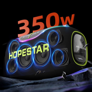 ลำโพงบลูทูธไร้สายพกพา A80 350W กำลังสูง สำหรับกิจกรรมกลางแจ้ง กันน้ำ เสียงเบสหนักแน่น - Product Image 3