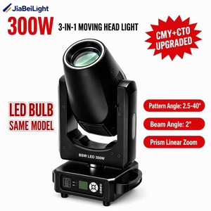 Polarlights 300W LED Moving Spot BSW 3-in-1 Moving Head Light mit CMY CTO Hybrid Moving Head BSW für Hochzeiten, Events, Theater und Clubs - Product Image 3