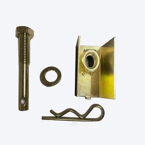 อุปกรณ์เสริมสำหรับลากพ่วงสีดำอุปกรณ์เสริมที่จับสีแดงลากได้อย่างรวดเร็วตัวล็อคนิรภัยแบบมีที่หนีบสำหรับรถพ่วง - Product Image 6