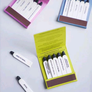 <span class=keywords><strong>Livre</strong></span> d'allumettes en papier personnalisé comme cadeaux <span class=keywords><strong>de</strong></span> promotion, boîte d'allumettes mince en papier brun Offre Spéciale personnalisable - Product Image 5