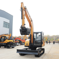 Machine d'excavatrice chinoise de moteur d'EPA 3 tonnes 4 tonnes 6 tonnes d'excavatrice à vendre