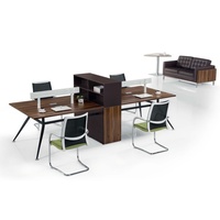 Station de travail informatique durable, espace de travail modulaire, mobilier de bureau en surplus
