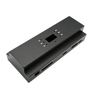 Hpf Điều khiển điều khiển công nghiệp hướng dẫn đường sắt nhà ở Hợp kim nhôm bao vây điện tử IP54 bảo vệ nhôm đùn - Product Image 1