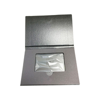 Boîte de cartes de contrôle d'accès d'affaires en métal 1 pièce de luxe Emballage cadeau en carton épais avec fermeture magnétique Matériaux recyclés