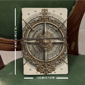 Cahier de classe universitaire A6 Papier jaune rétro épais Pages vierges Idéal pour les notes de cours Planification de l'enseignant Retour au <span class=keywords><strong>campus</strong></span> U - Product Image 4