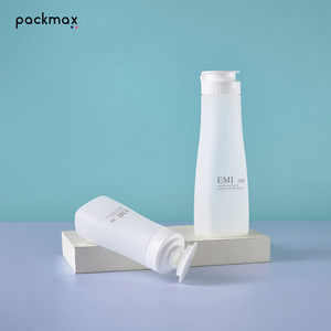 PE 30-200ml white <b>squeeze</b> tubes & frosted empty <b>bottles</b> for face wash & lotion – cosmetic packaging - Product Image 1